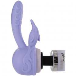 Dual Pleasure Silicone Dolphin Wand Attachment Dual Pleasure Silicone Dolphin Wand Attachment Boxcover