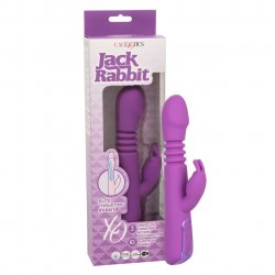 Jack Rabbit Elite Silicone Thrusting Rabbit - Purple Boxcover