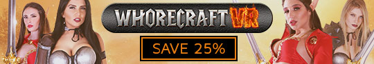 Give Whorecraft VR a try! Whorecraft VR Membership Banner